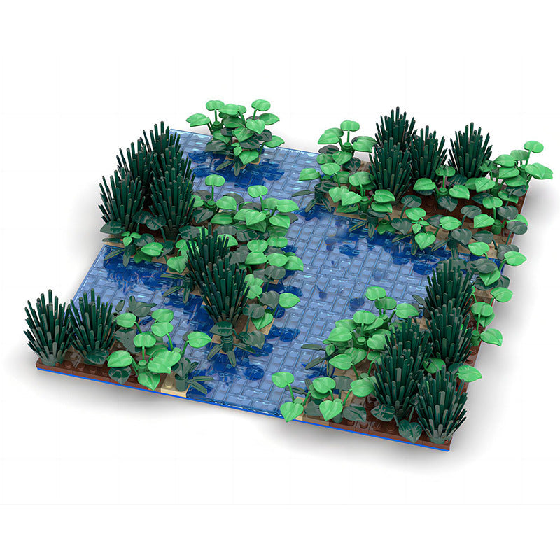 Little Water Landscape Building Kit | LEGO-Compatible MOC - 2