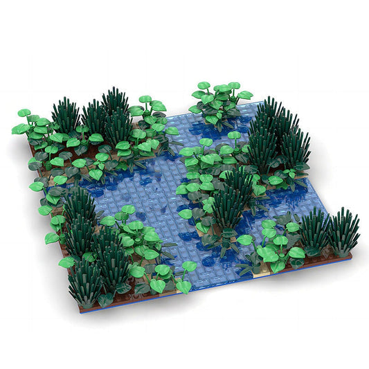 Little Water Landscape MOC Nature Scene Building Kit - 1
