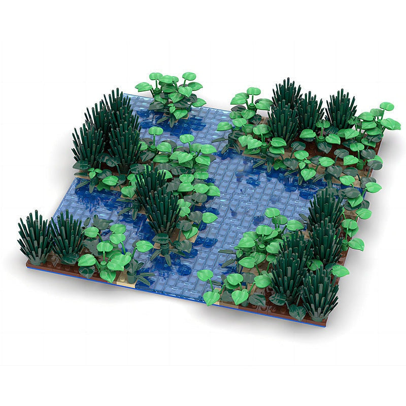 Little Water Landscape MOC Nature Scene Building Kit - 2
