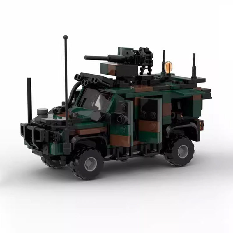 LMV 4x4 Tactical Lynx Vehicle Building Kits| LEGO-Compatible MOC - 2
