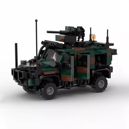 LMV 4x4 Tactical Lynx Vehicle Building Kits| LEGO-Compatible MOC - 2