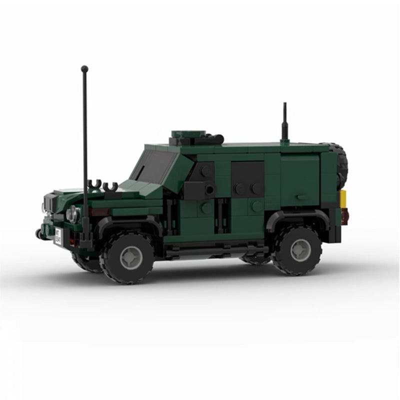LMV 4x4 Tactical Vehicle Building Kit | LEGO-Compatible MOC - 2