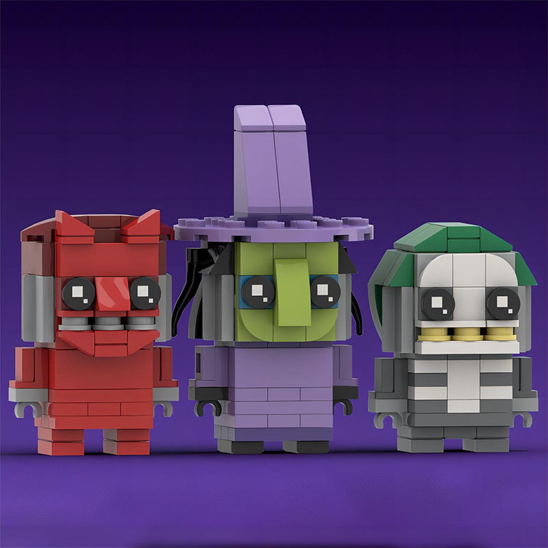 lock, shock and barrel building kit | nightmare before christmas | moc-162665 - 2