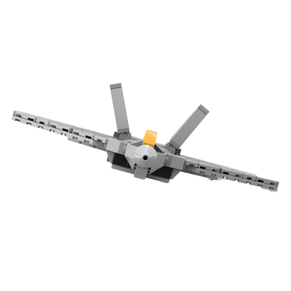 lockheed martin f-22 raptor building set | moc-165900 - 5