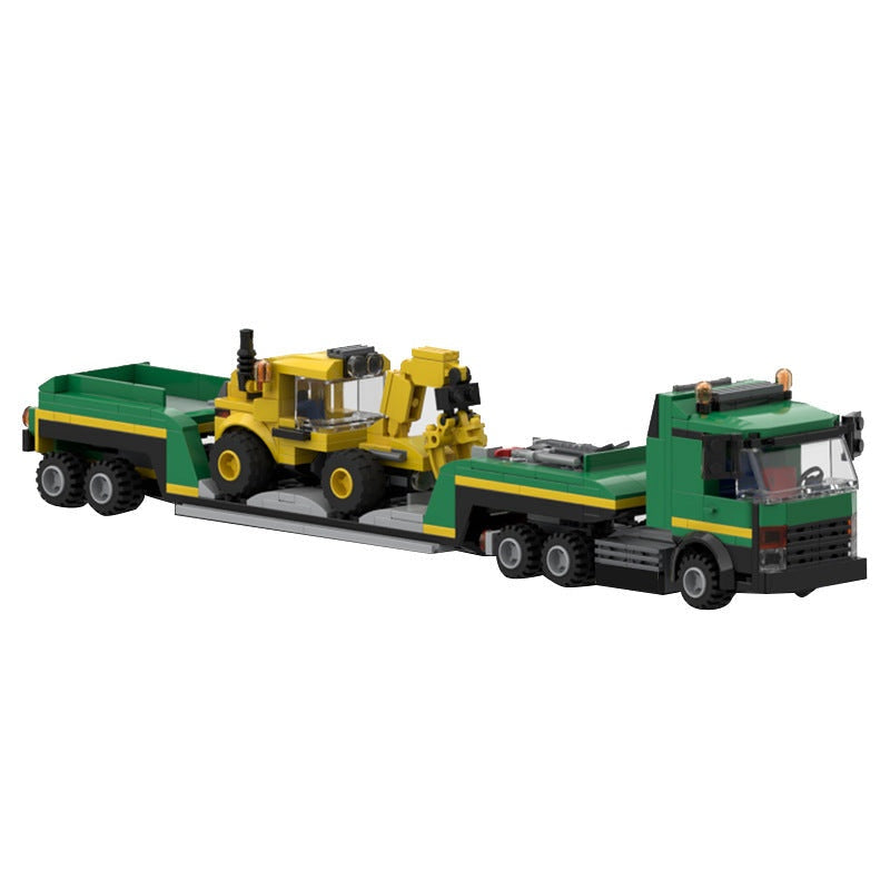 Log Handler Transport MOC Building Kit | Forestry Utility Vehicle - 5