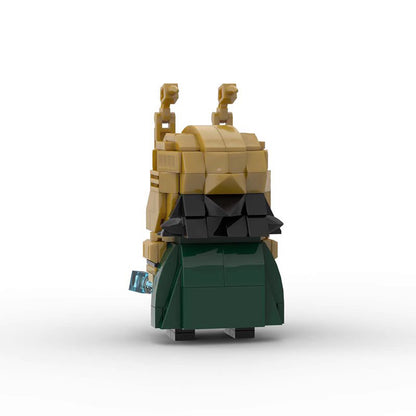 loki brickheadz building set | marvel-inspired lego-compatible moc - 5