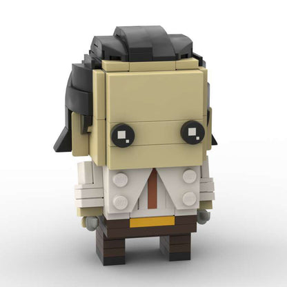 loki tva shirt brickheadz moc set | compatible with lego bricks - 2