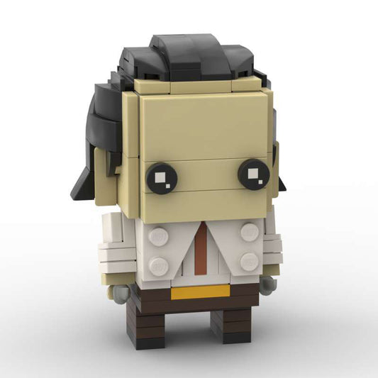 loki tva shirt brickheadz moc set | compatible with lego bricks - 2