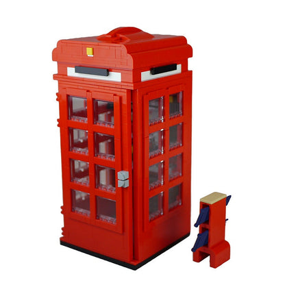 London Red Telephone Box MOC Architecture Building Kit - 1
