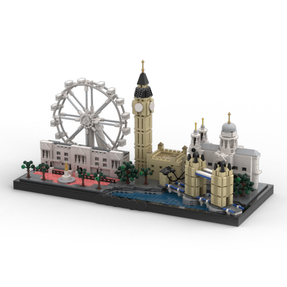 london skyline building set | moc-195540 - 2