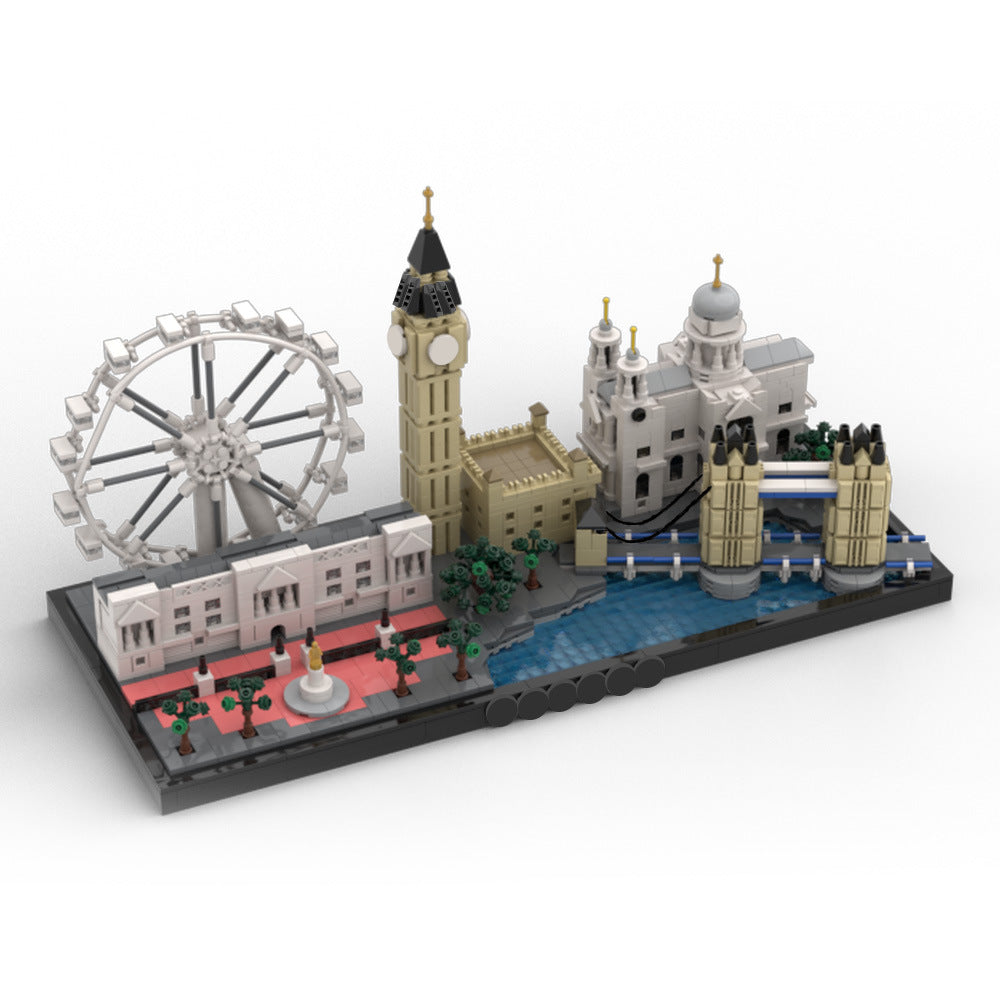 london skyline building set | moc-195540 - 5