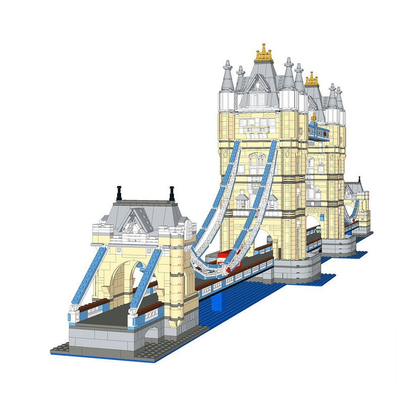 London Tower Bridge Extension MOC Expansion Module Building Kit - 3