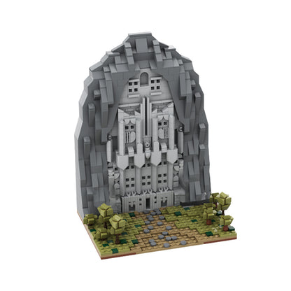 lonely mountain door building set | lotr | moc-117597 - 3