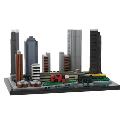Long Island City Skyline Building Kit | LEGO-Compatible MOC - 2