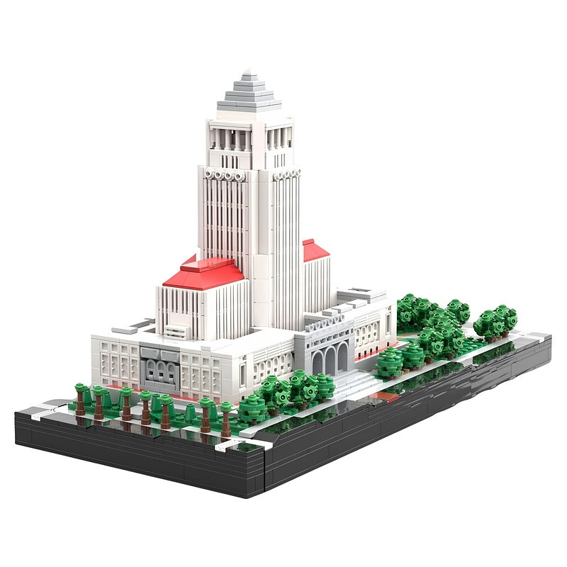 Los Angeles City Hall 1:650 Scale MOC Building Kit - 3