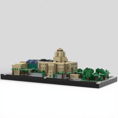Los Angeles Public Library 1:650 Landmark MOC Building Kit - 1