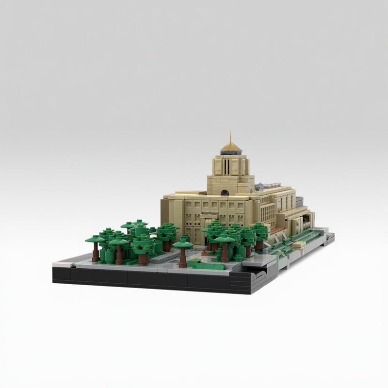 Los Angeles Public Library 1:650 Landmark MOC Building Kit - 2