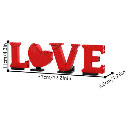 love lettering building set | valentine´s day | moc-208993 - 3