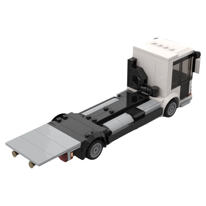 Low-Entry Refrigerated Delivery Truck MOC Building Kit - 4
