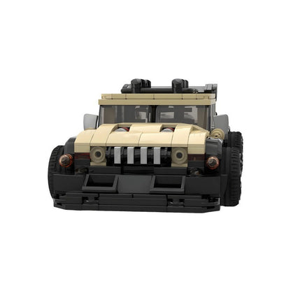 Low-Slung Military 6x6 MOC Building Kit | Custom Tactical Vehicle - 5