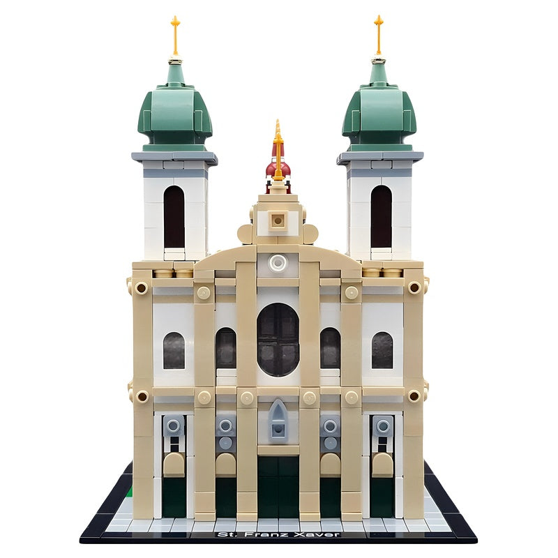 Lucerne Jesuit Church St. Franz Xaver 1:250 MOC Building Kit - 2