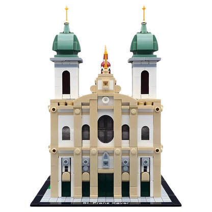 Lucerne Jesuit Church St. Franz Xaver 1:250 MOC Building Kit - 2