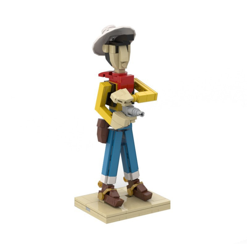 lucky luke building set | moc-204699 - 3