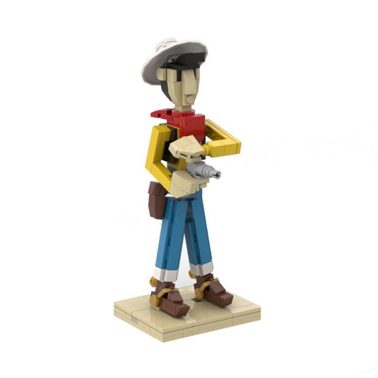 lucky luke building set | moc-204699 - 3