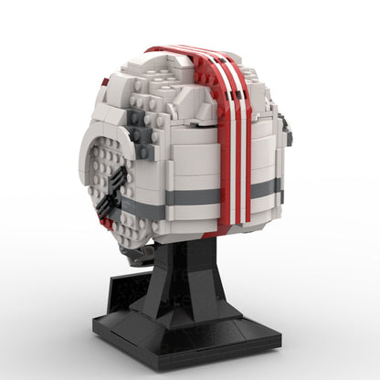 luke's pilot helmet building set | star wars | moc-96110 - 4