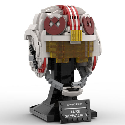 luke's pilot helmet building set | star wars | moc-96110 - 6