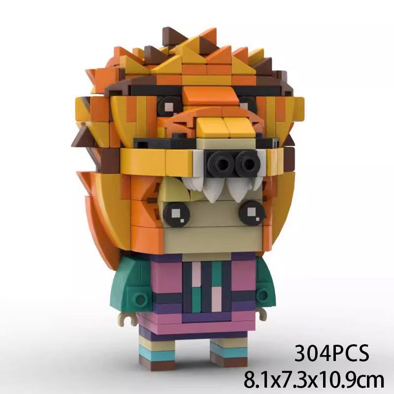 luna lovegood moc building set | harry potter | compatible with lego bricks - 2