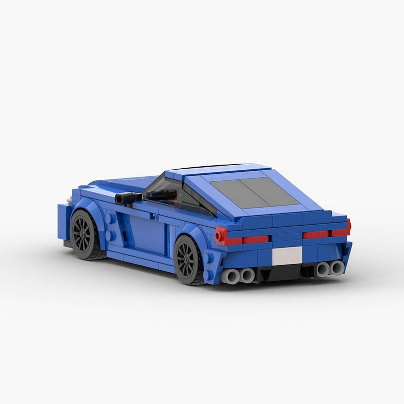 Luxury F92 Competition Coupe MOC Building Kit - 3