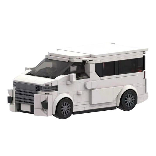 Luxury Minivan Premium Japanese MPV Business Executive Van Building Kit | LEGO-Compatible MOC - 1