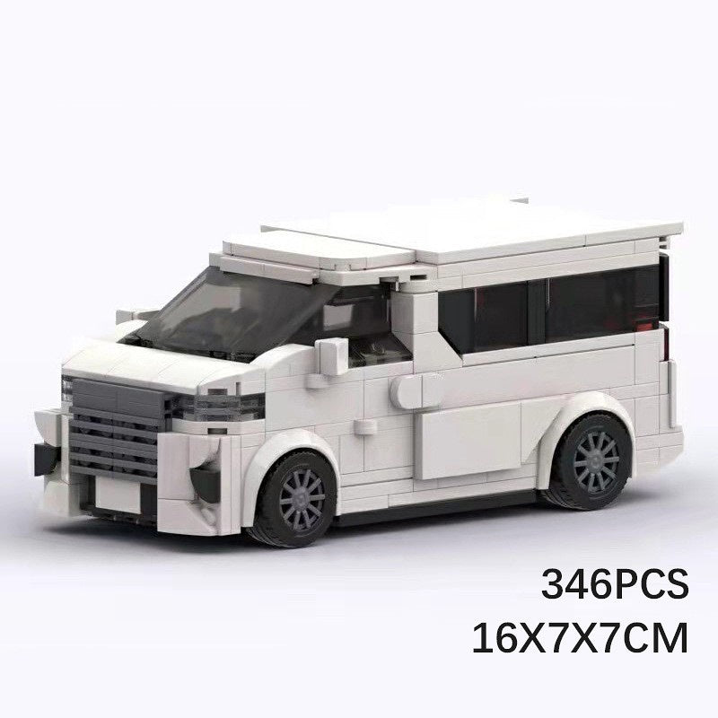 Luxury Minivan Premium Japanese MPV Business Executive Van Building Kit | LEGO-Compatible MOC - 2
