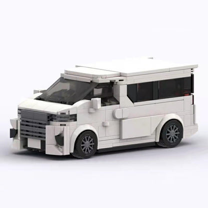 Luxury Minivan Premium Japanese MPV Business Executive Van Building Kit | LEGO-Compatible MOC - 3