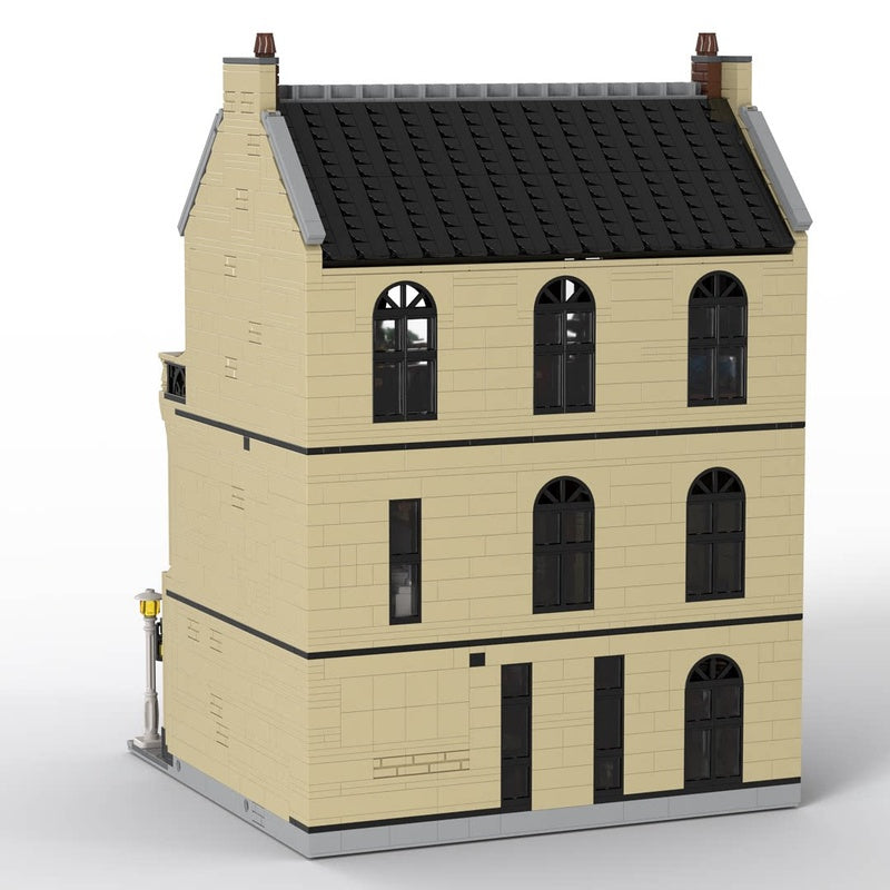 Luxury Modular Hotel MOC Building Kit - 2