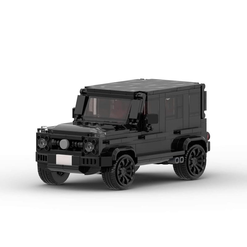 Luxury Off-Road G-Class Boxy Style 4x4 SUV Building Kit | LEGO-Compatible MOC - 1