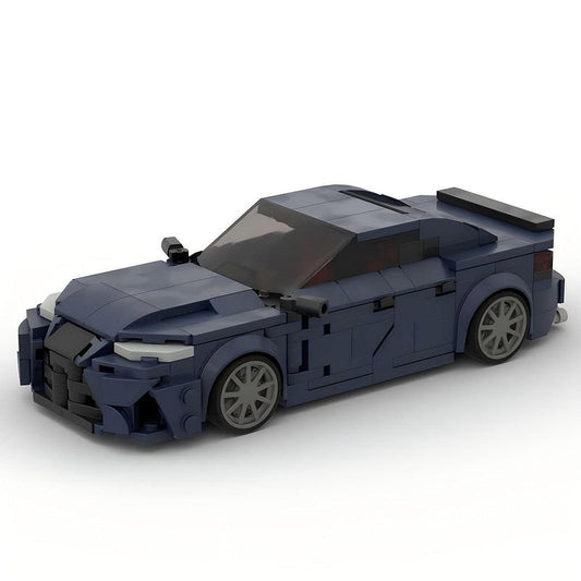 Luxury Sport Sedan MOC Vehicle Building Kit | Performance Car Design - 1