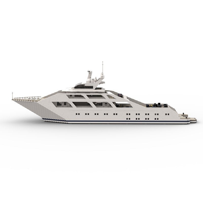 Luxury Super Yacht MOC Building Kit - 1