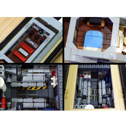 Luxury Yacht MOC Building Kit | Modern Civilian Ship Model - 10