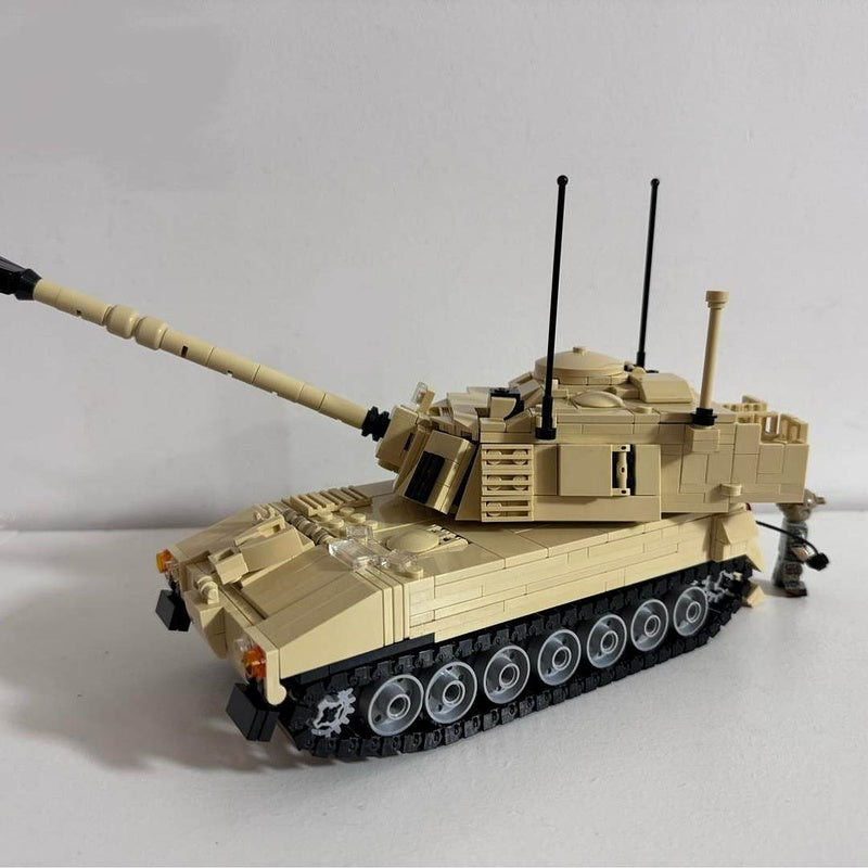 M-109 Paladin 155mm Howitzer MOC Building Kit | 1:35 Scale - 2
