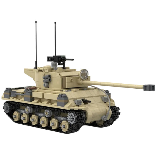 M-51 Super Sherman Medium Tank MOC Building Kit - 1