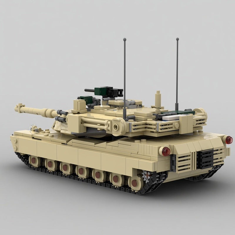 M1 Abrams Main Battle Tank MOC Building Kit - 2