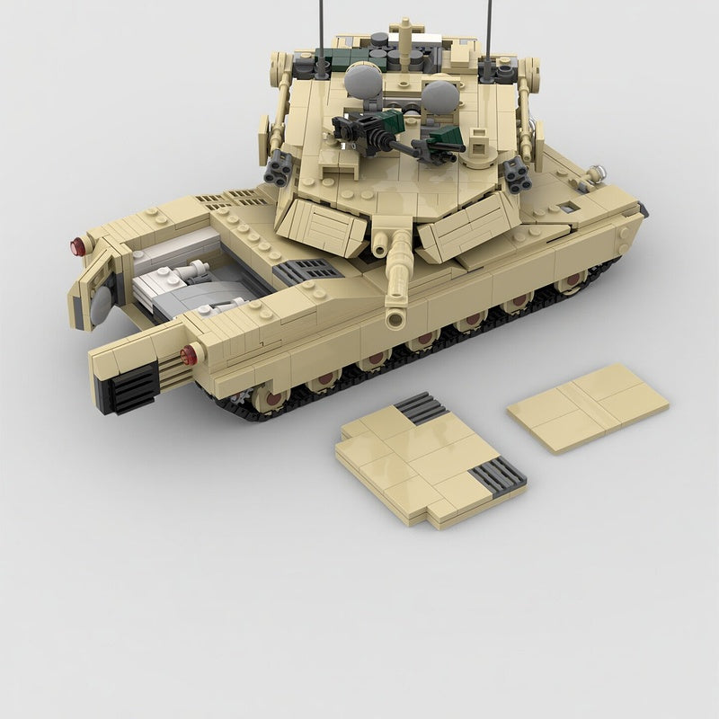 M1 Abrams Main Battle Tank MOC Building Kit - 3