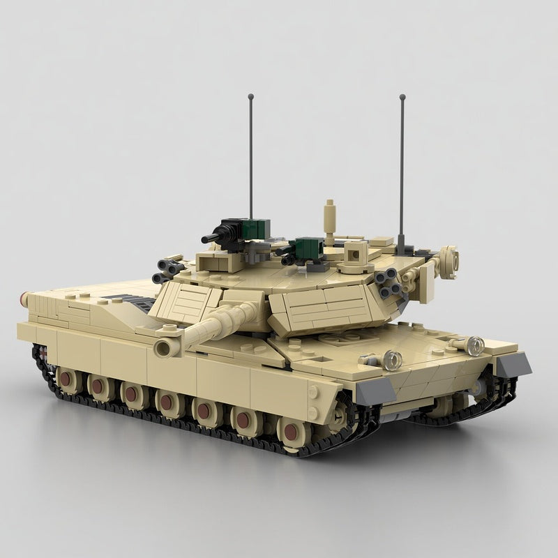 M1 Abrams Main Battle Tank MOC Building Kit - 4