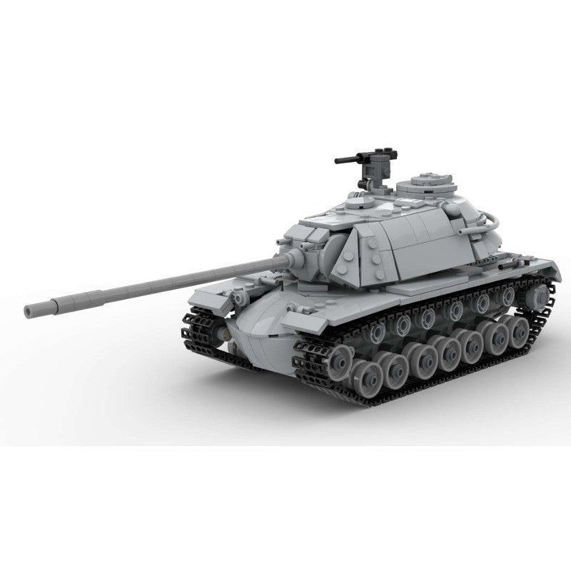 M103 Heavy Tank MOC Building Kit | 1:38 Scale Armored Vehicle Model - 2