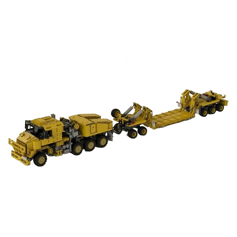 M1070 Heavy Duty Tractor MOC Building Kit | Transport Truck Model - 1