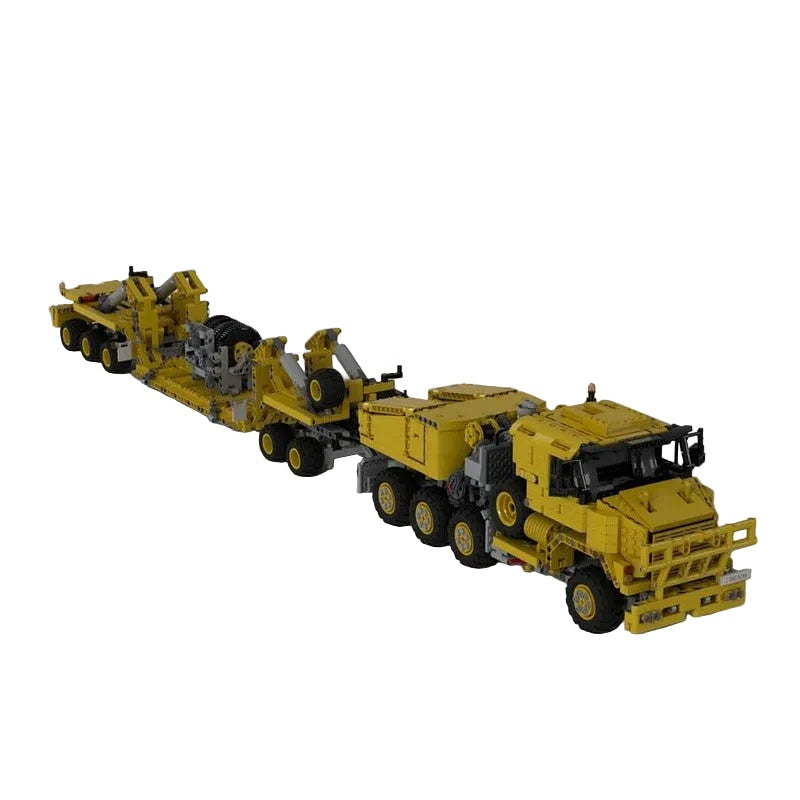M1070 Heavy Duty Tractor MOC Building Kit | Transport Truck Model - 4