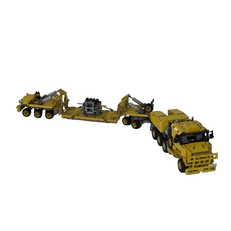 M1070 Heavy Duty Tractor MOC Building Kit | Transport Truck Model - 5
