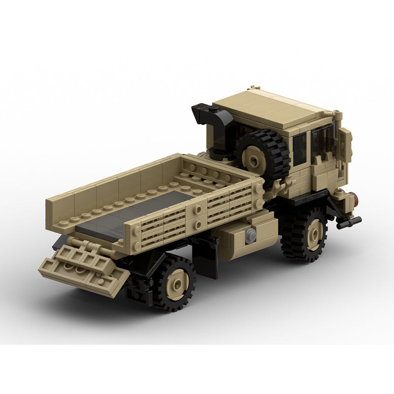 M1078 LMTV 2.5-Ton Tactical Cargo Truck MOC Building Kit - 2